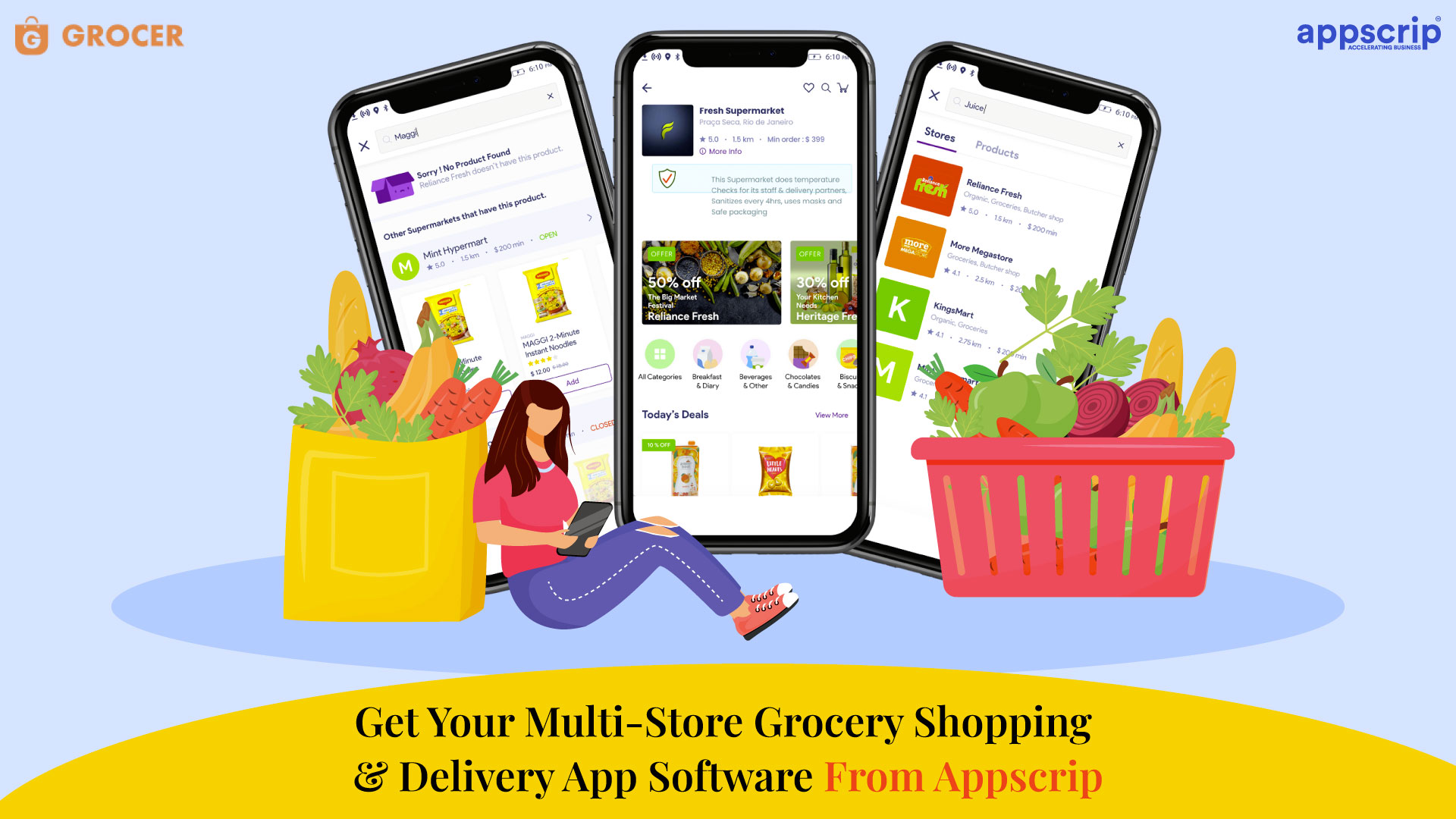 Online Grocery Delivery Software | Best Grocery Delivery Software
