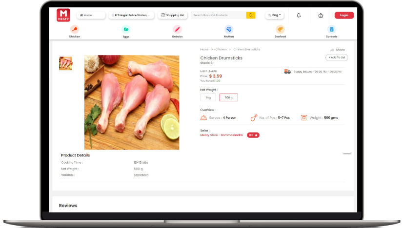Licious clone licious clone meat delivery app software - meaty licious clone Licious Clone Meat Delivery App Software - MEATY