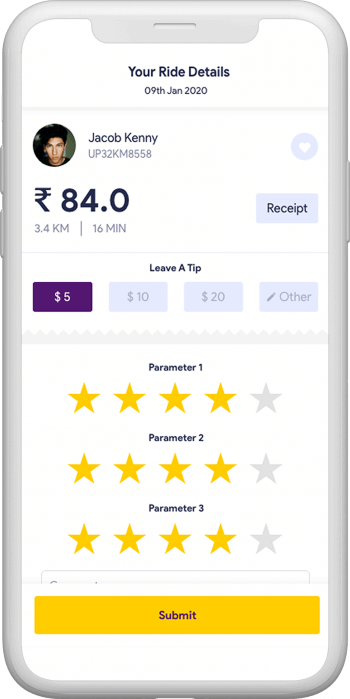 Uber clone nigeria uber clone nigeria- uber clone app development in nigeria rating feature of uber clone Nigeria